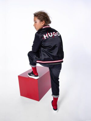Hugo Black Bomber Jacket