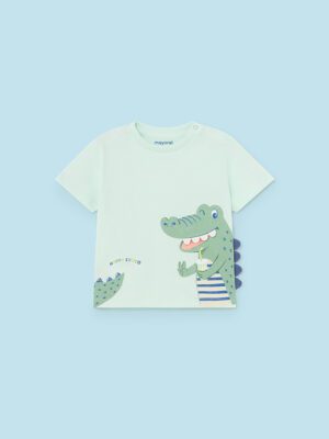 Mayoral Toddler Croc T/Blue Shorts