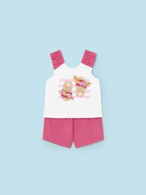 Mayoral Toddler Vest Shorts Set