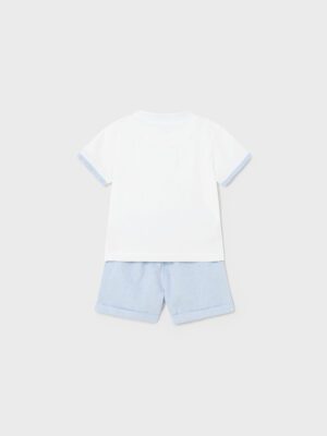 Mayoral Toddler Blue Shorts Set