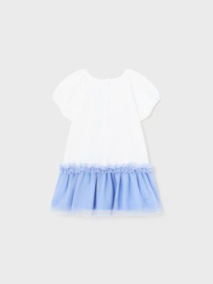 Mayoral Toddler Blue Voile Dress