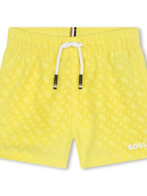 Boss Toddler Yellow Swim Shorts