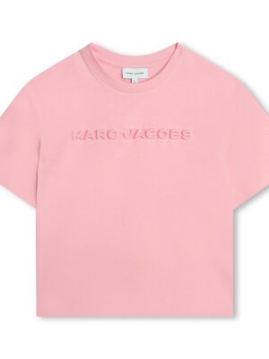 Marc Jacobs Pink Embossed T-Shirt