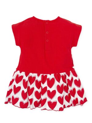Agatha Red Heart Dress