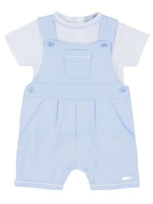 Blues Baby Dungaree With T