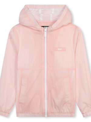 DKNY Pink Windbreaker Jacket