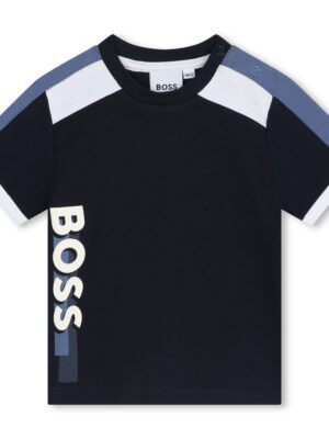Boss Toddler Navy T-shirt
