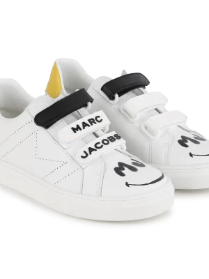 Marc Jacobs White Graffiti Trainers