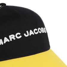 Marc Jacobs Black/Yellow Face Cap