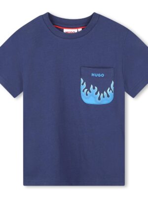Hugo Blue Flame T-Shirt