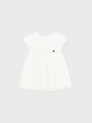 Mayoral Toddler White Dress